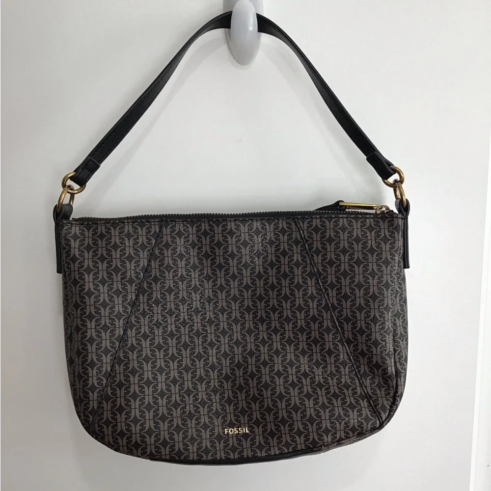 Fossil Skylar Crossbody Shoulder Bag Monogram‎
